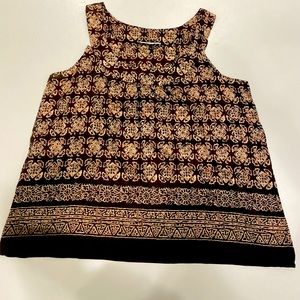 Batik-Like Coldwater Creek Tank Top XL